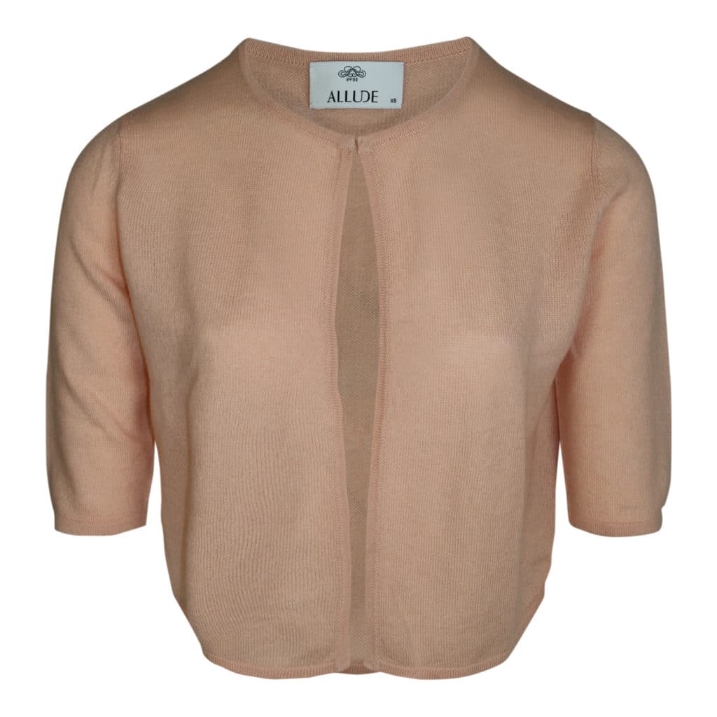 Allude Short cashmere cardigan