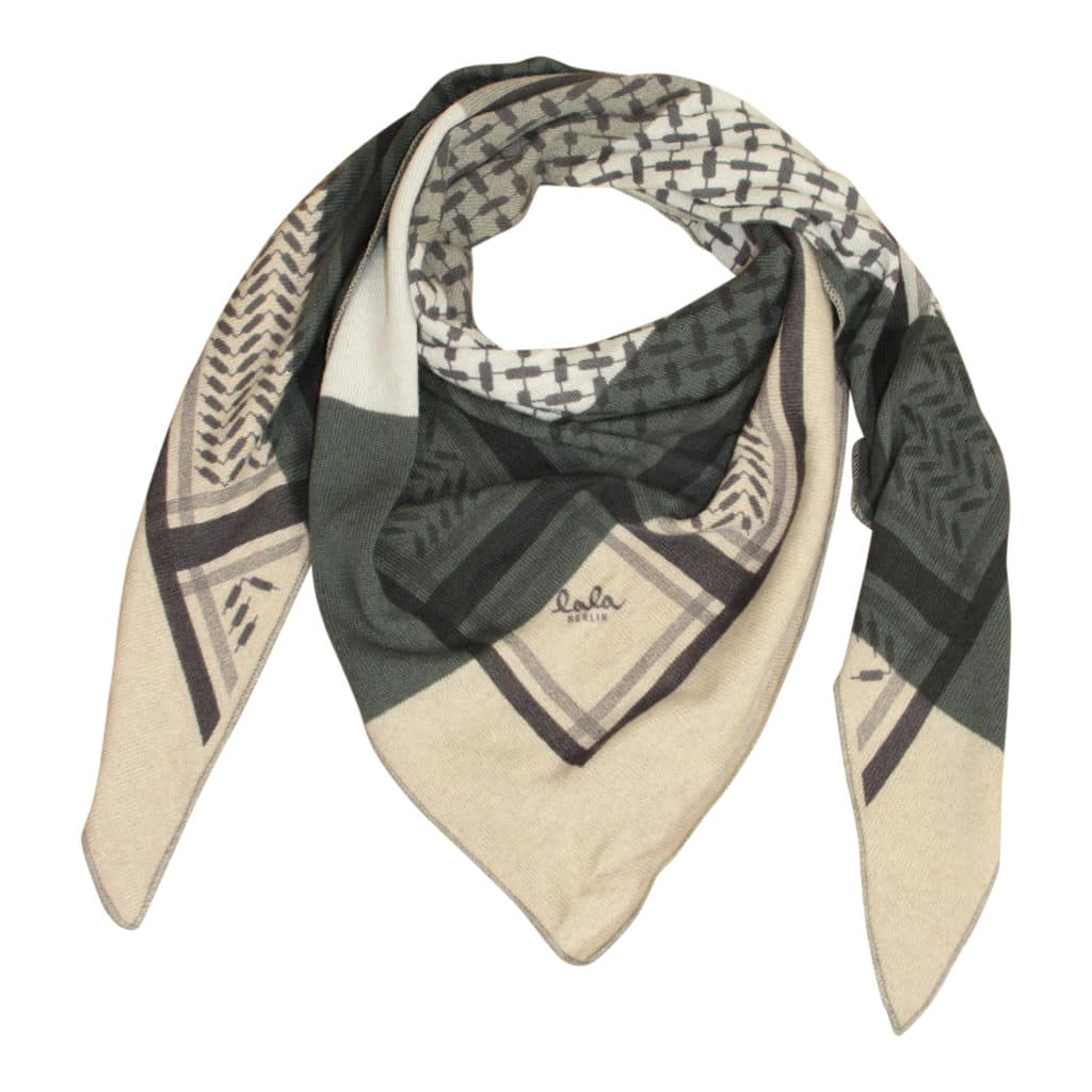 Lala Berlin Triangle Trinity Classic Light Multicolor Stripes Nature