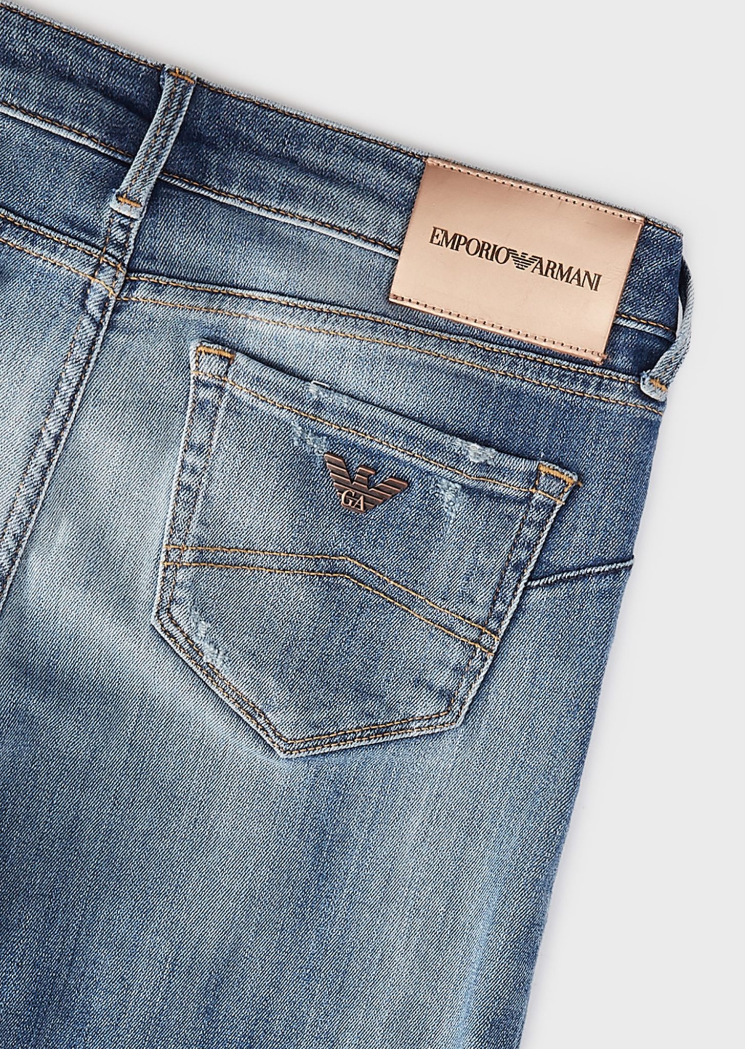 Emporio Armani Light Blue Jeans - LAURA THOMSEN LUXURY