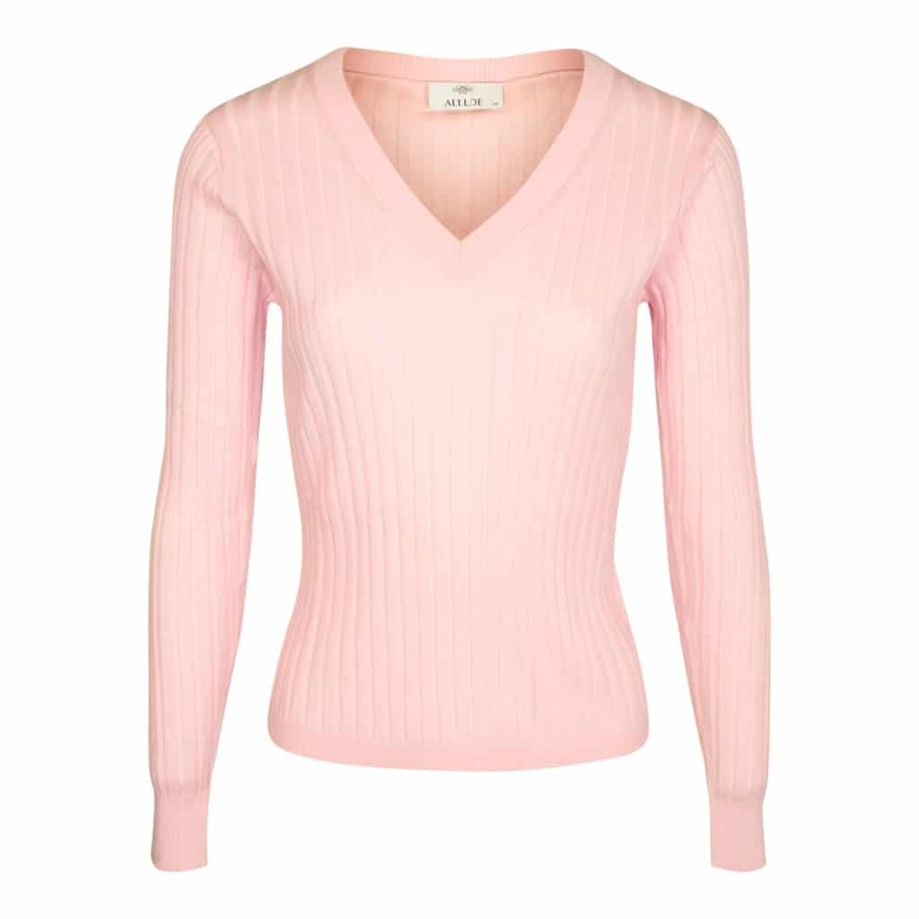 Allude V-Neck Blouse