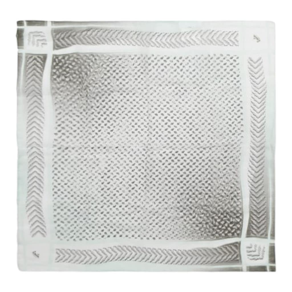 Lala Berlin Cube Lattica Scarf Kufiya Mint Olive