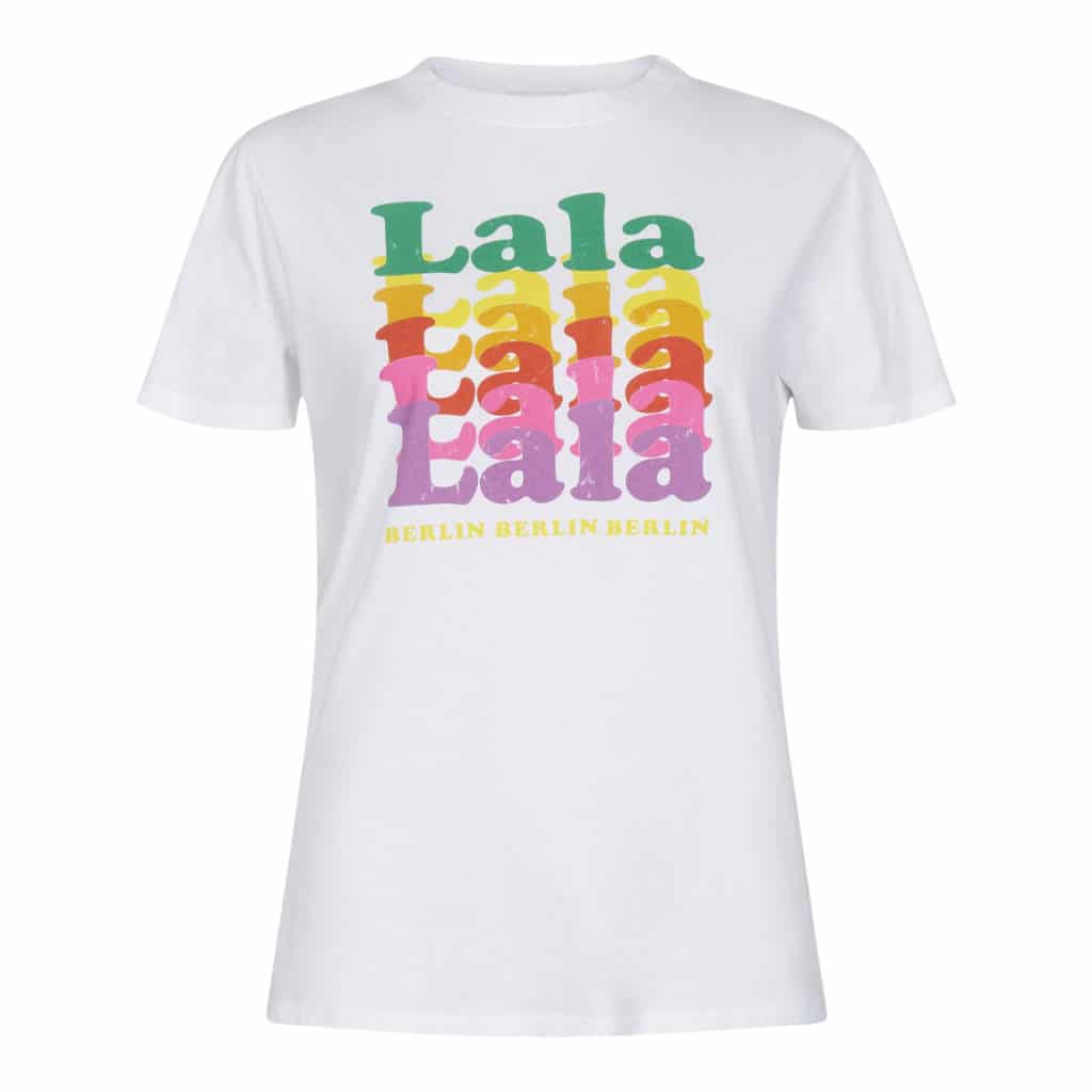 Lala Berlin T-shirt Reda Lalala White