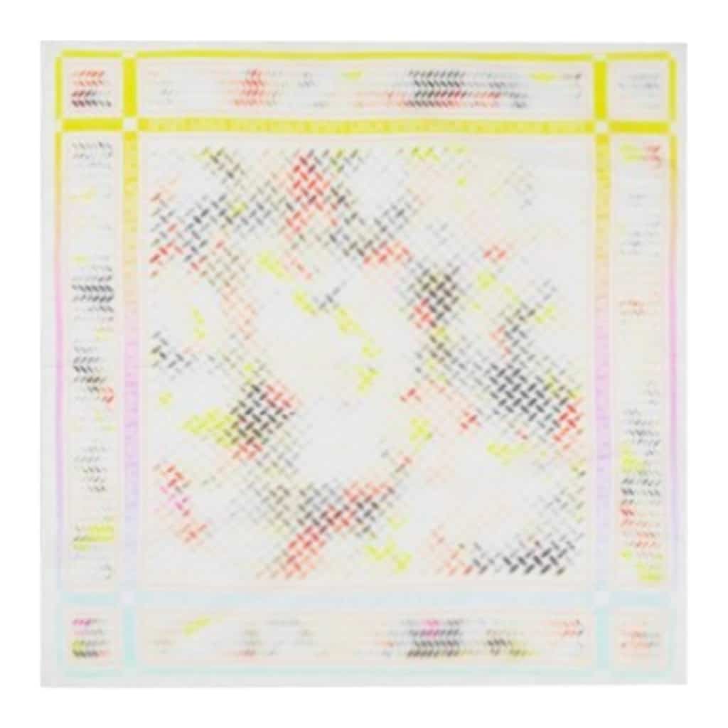 Lala Berlin Cube Holographic Scarf