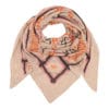 Lala Berlin Monogram Scarf Black White (Large)