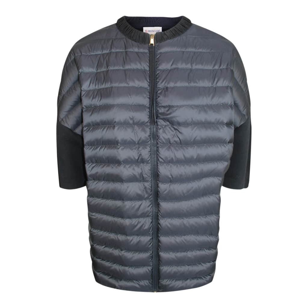 Moncler Blue Lang Jacket/Cardigan