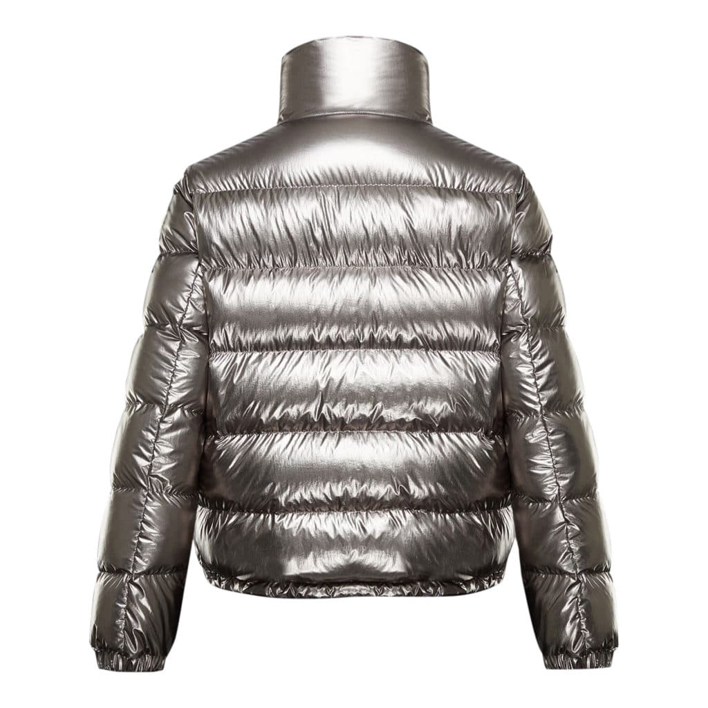 Moncler Gris Giubbotto Silver - Image 3