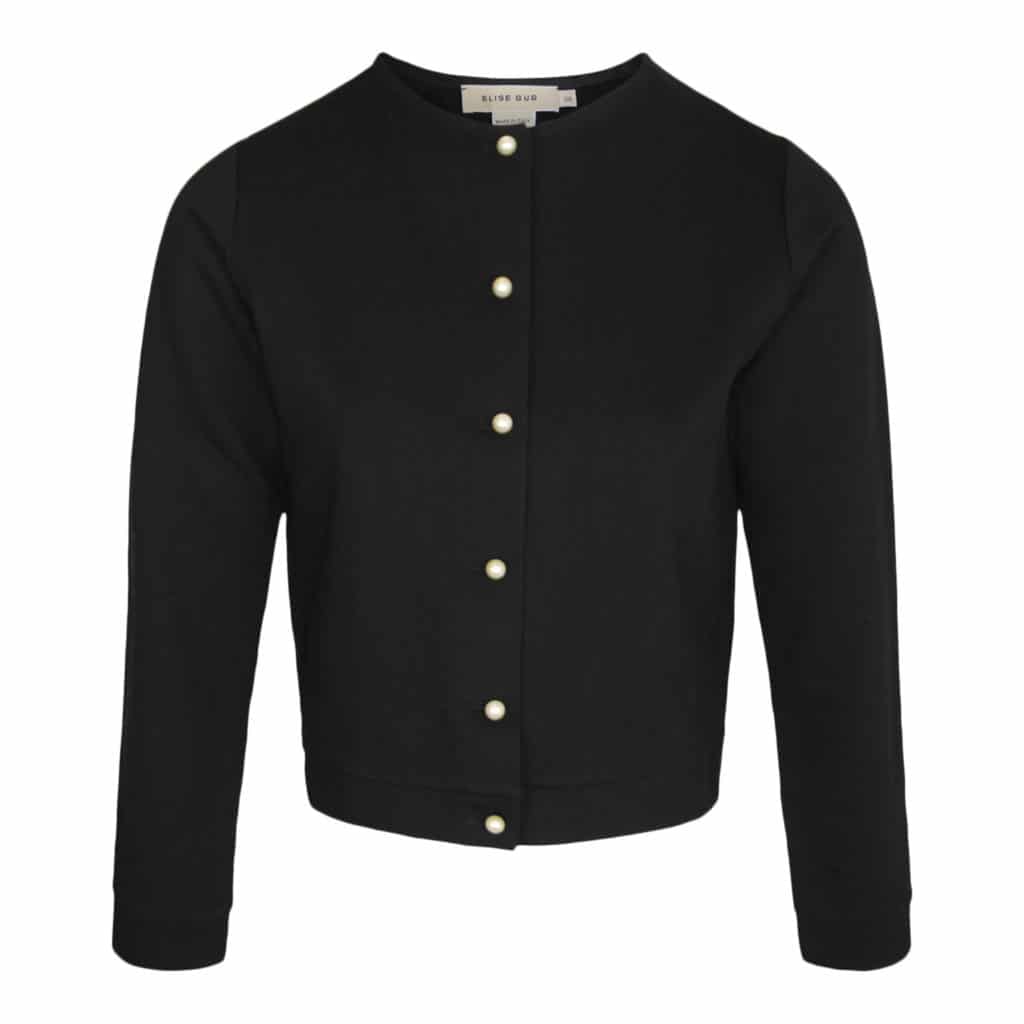 Elise Gug Perle Cardigan Sort