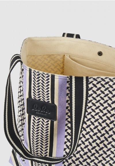 Lala Berlin Tote Carmela Lilac