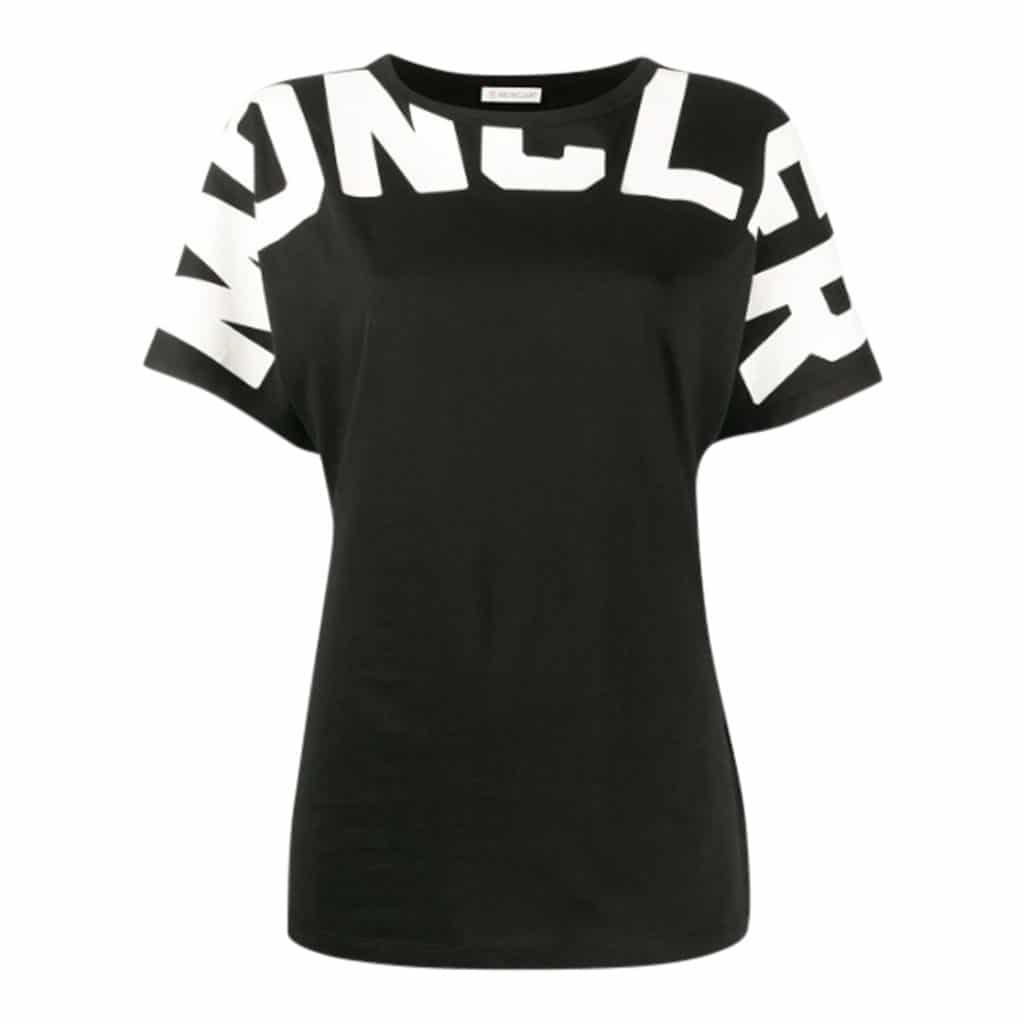 Moncler Girocollo T-shirt with Skrift