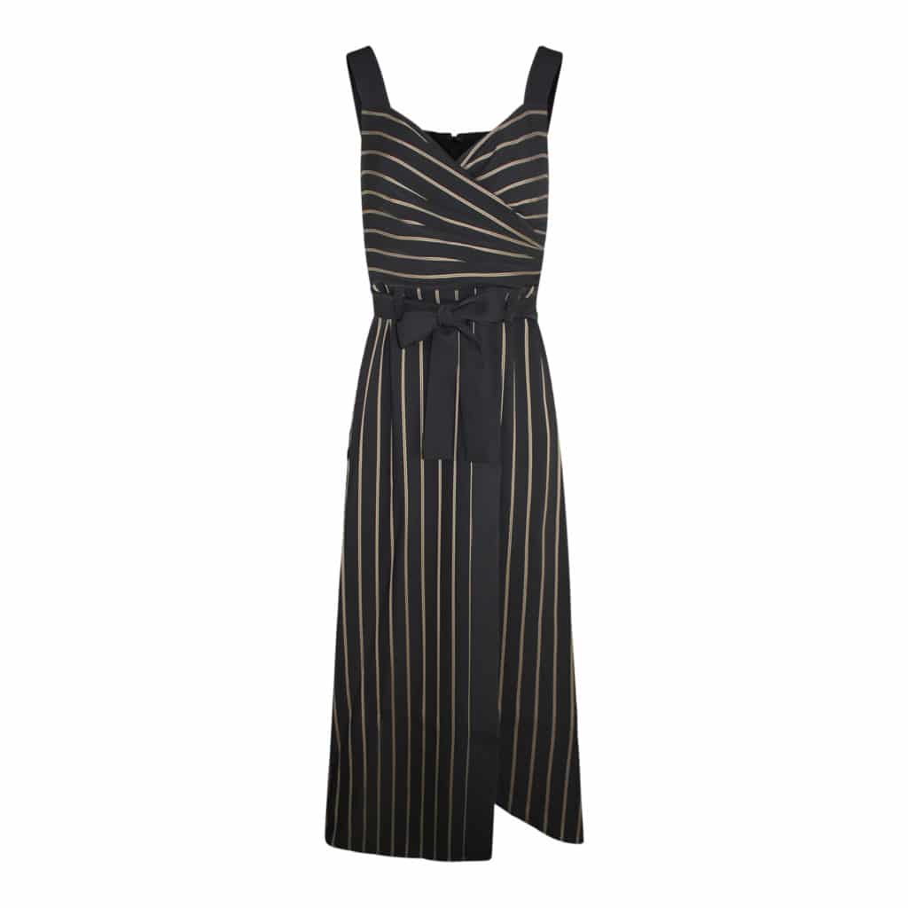 Emporio Armani Dress with Gold Striber