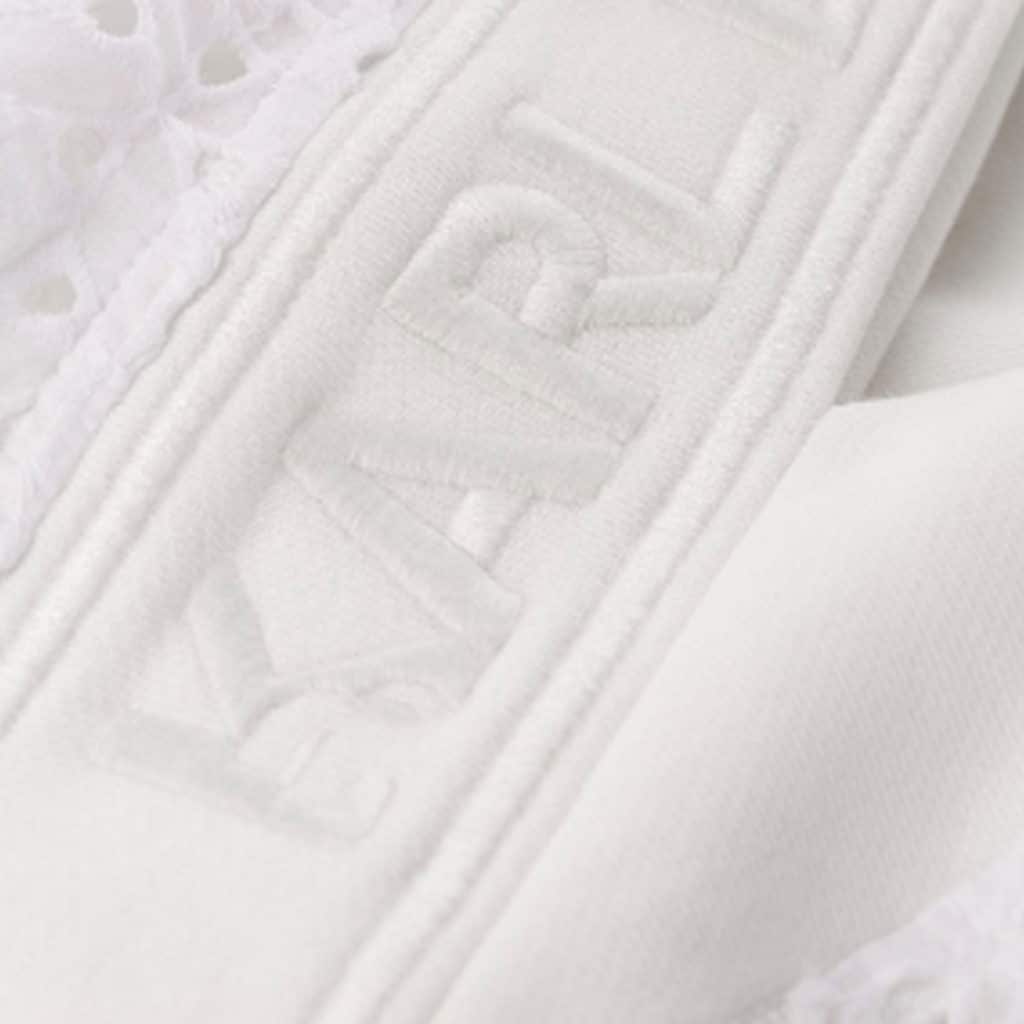 Karl Lagerfeld Hvid Sweat Med Detaljer - Image 3