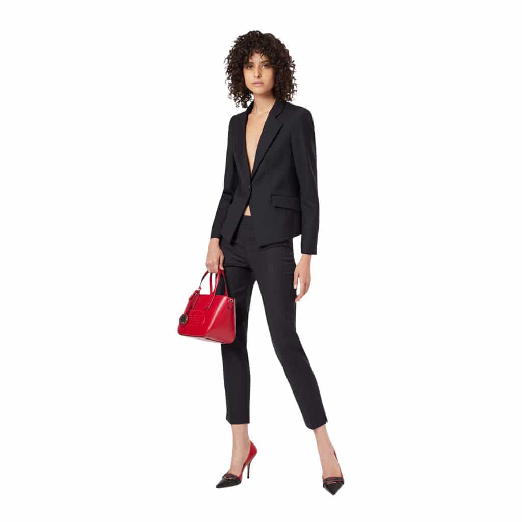 Emporio Armani Klassisk Black Pants - Image 2