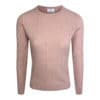 ALLUDE Grey/Brown Cashmere Knit
