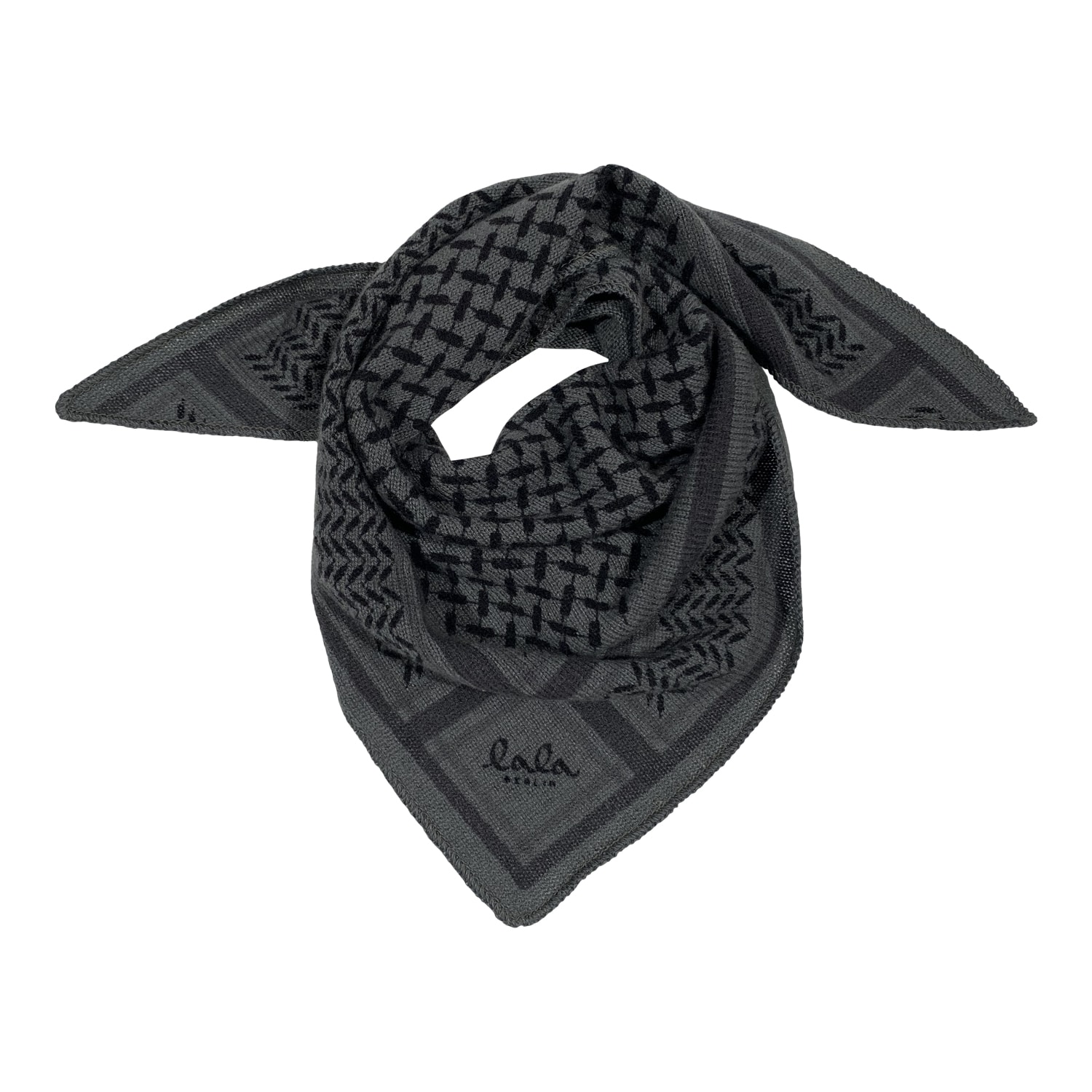 Lala Berlin Triangle Classic Scarf S Olivio - LAURA THOMSEN LUXURY