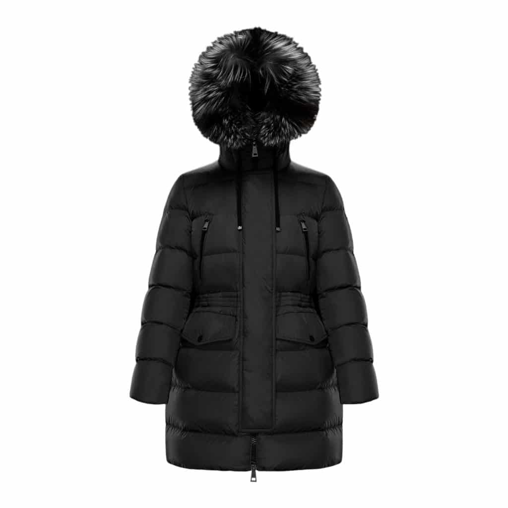 Moncler Black Aphroti Coat