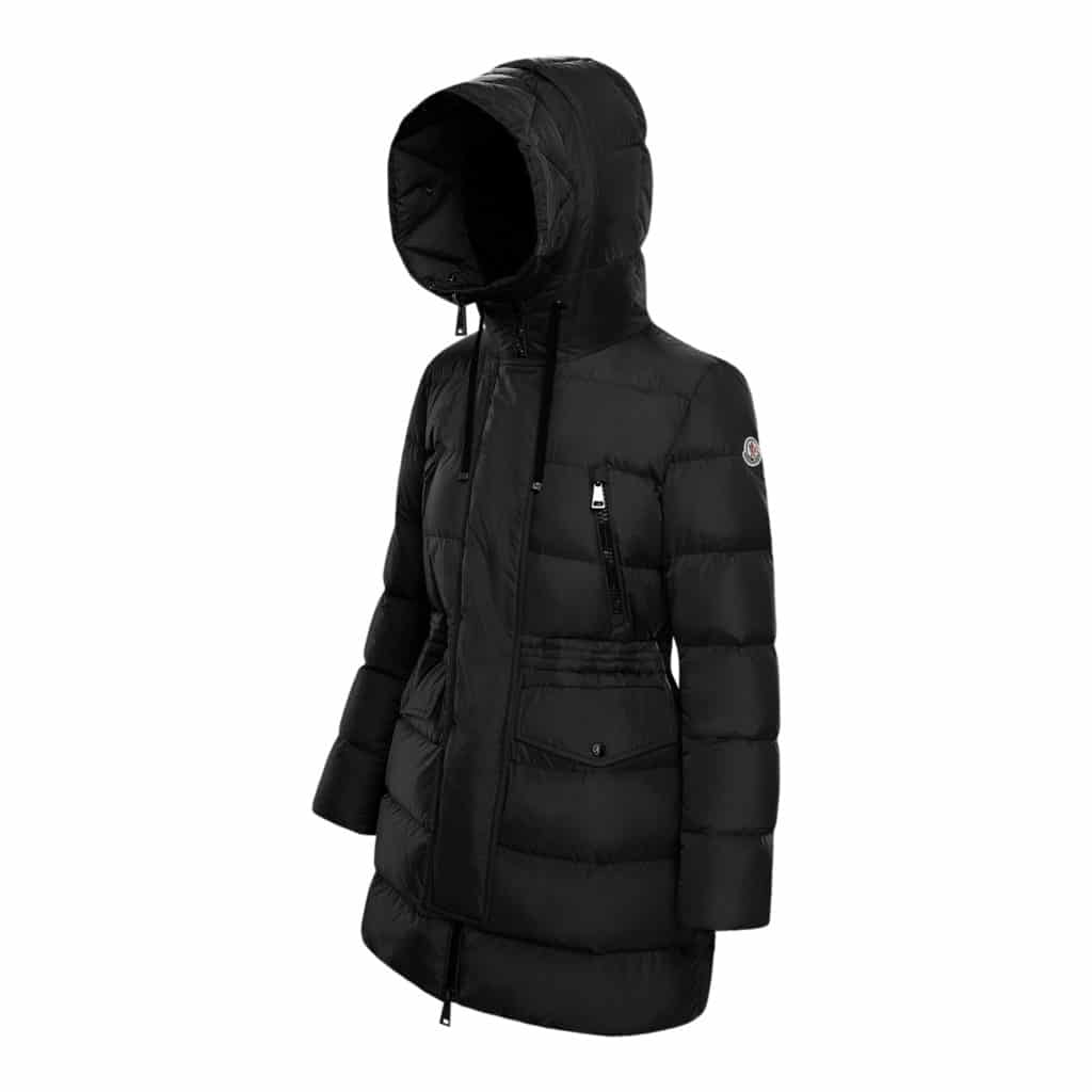 Moncler Black Aphroti Coat - Image 4