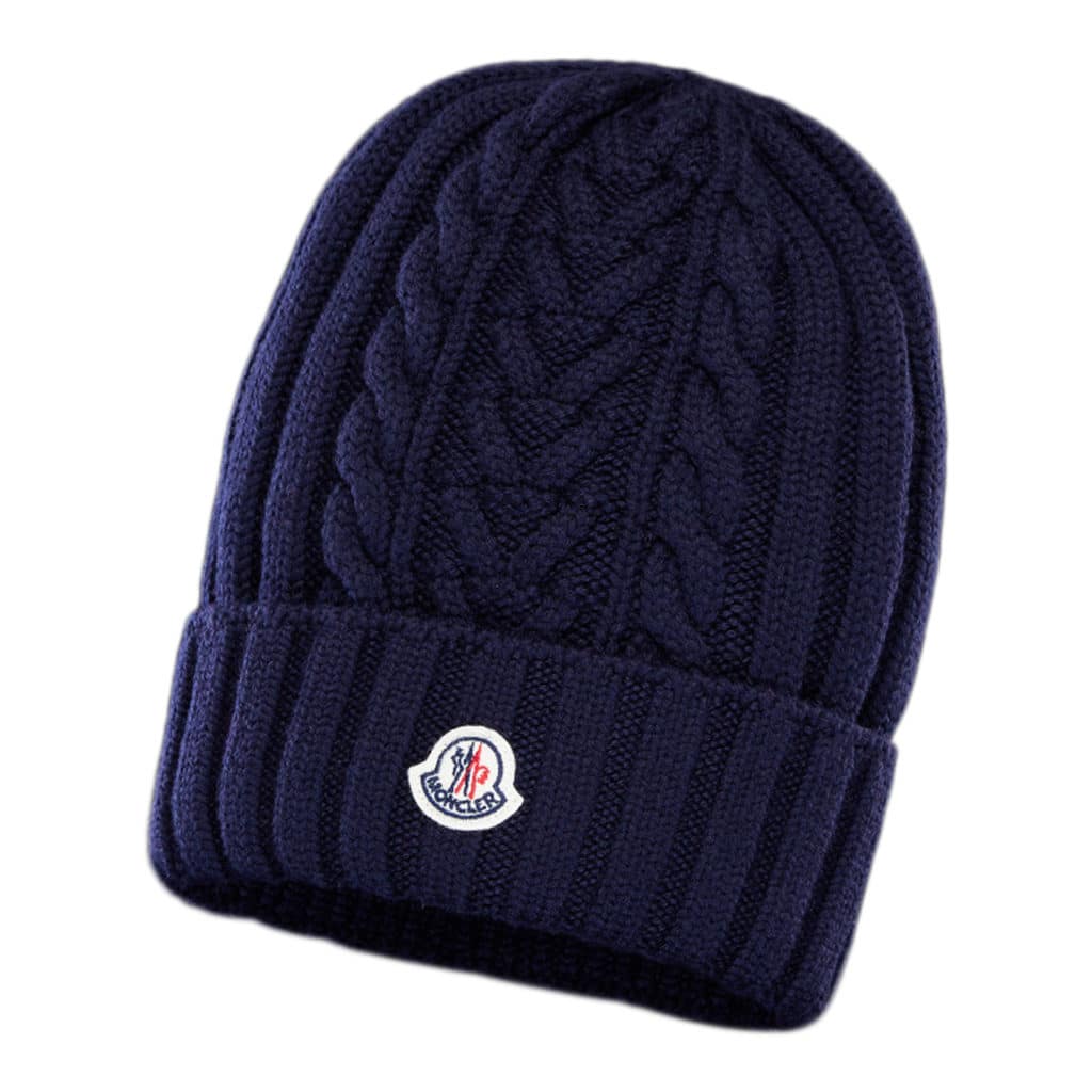 Moncler Sort Rib Strik Hue - Image 2