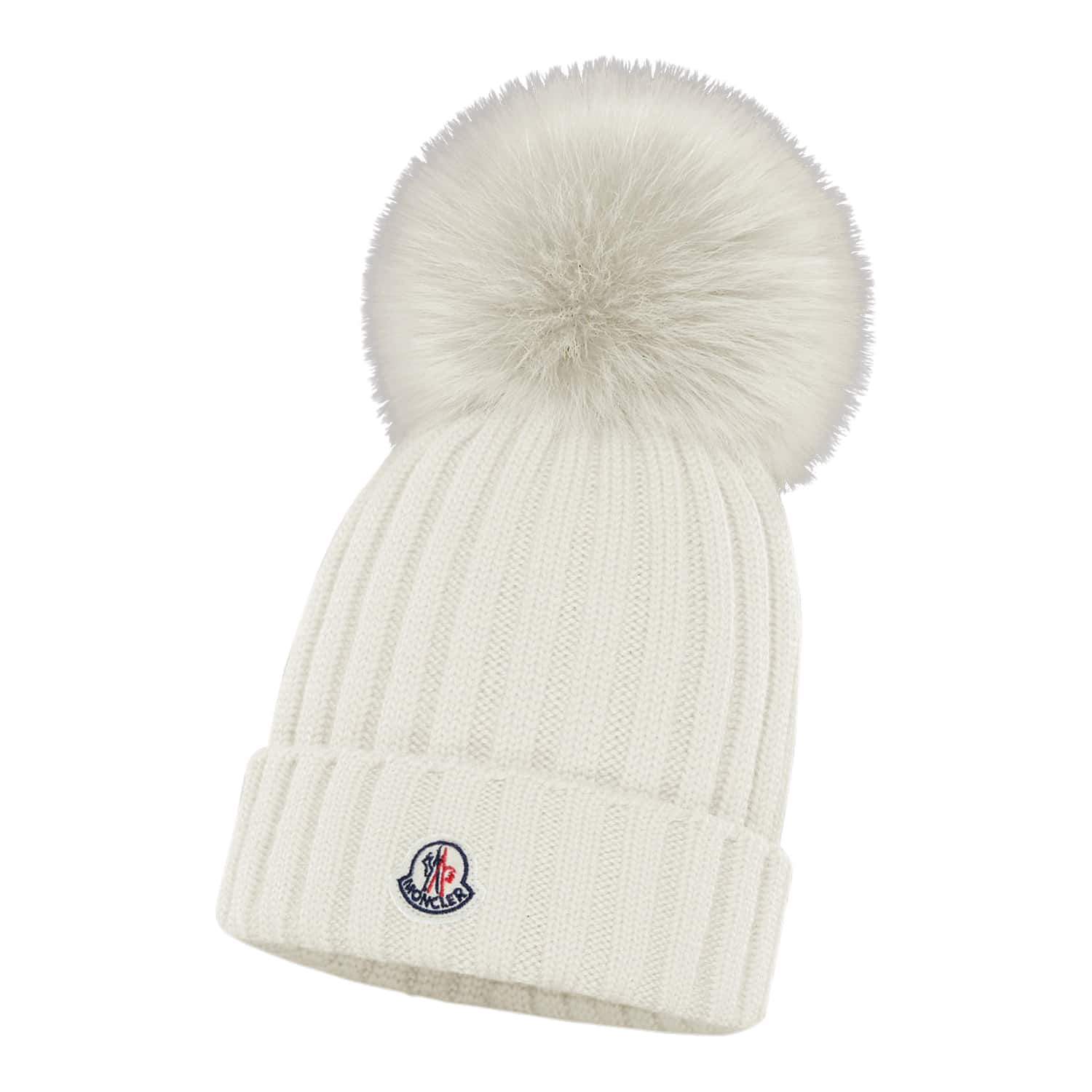 Moncler Hat White - LAURA THOMSEN LUXURY