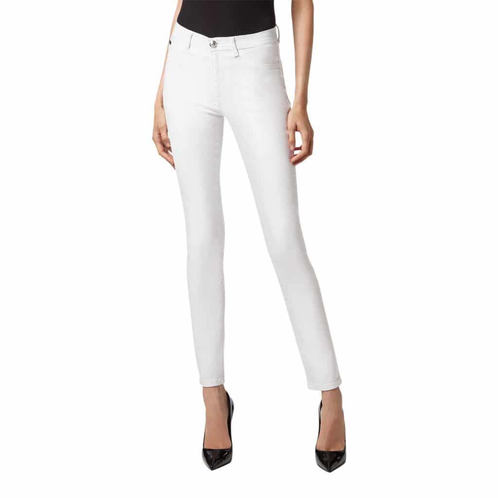 Philipp Plein High Waist Jegging White - Image 2