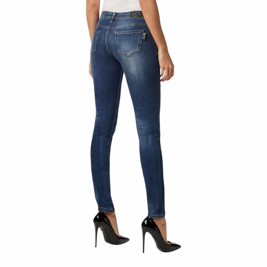 Philipp Plein Slim Fit Statement Jeans - Image 3