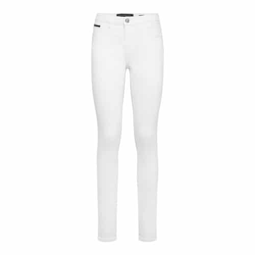 Philipp Plein Slim Fit Jeans White
