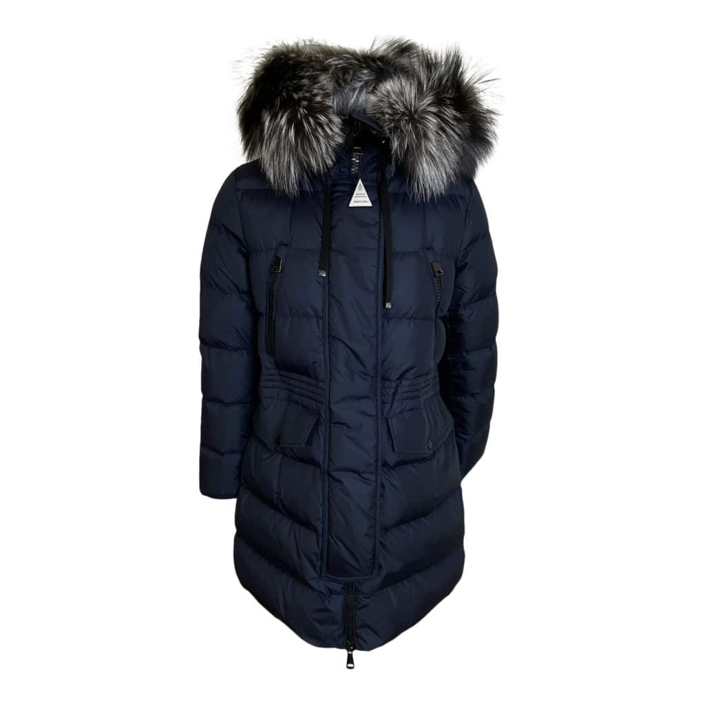 Moncler Blue Aphroti Coat