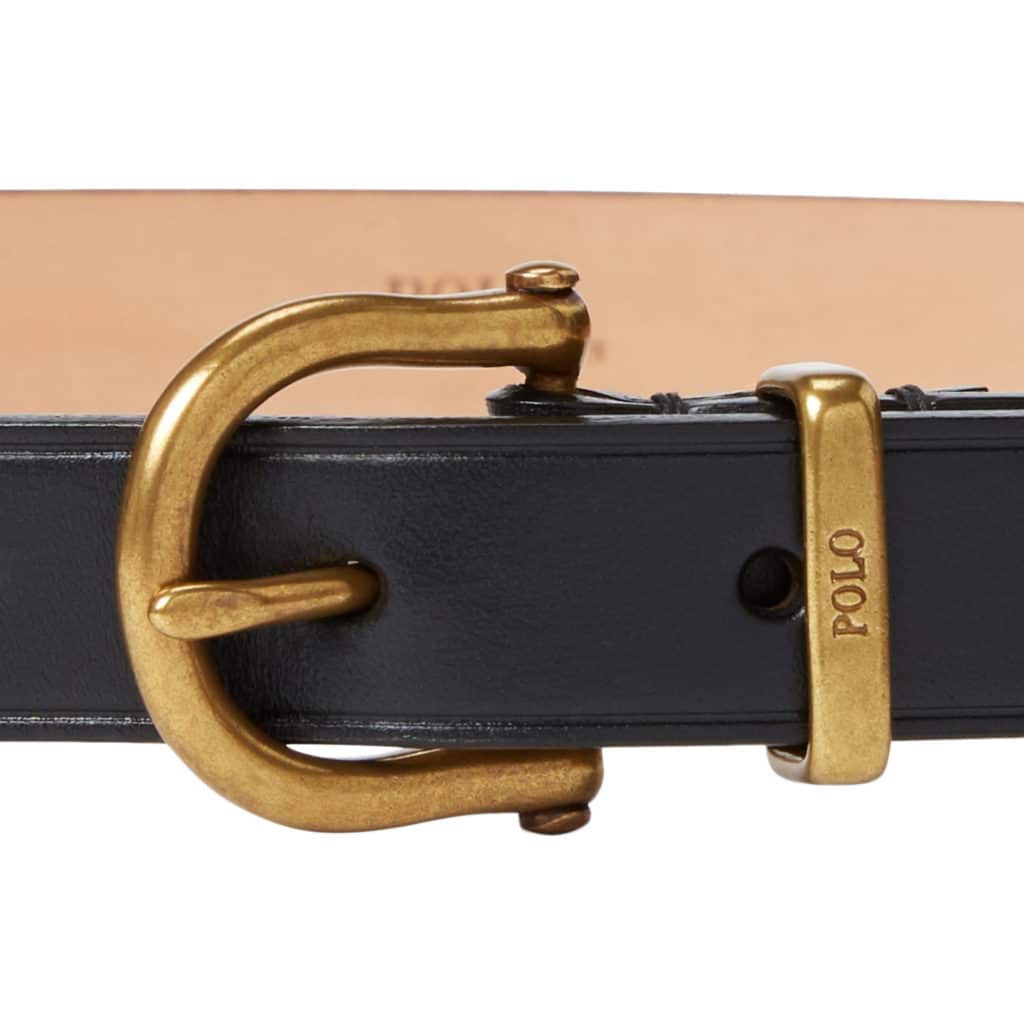 Polo Ralph Lauren Skinny Belt Black - Image 2