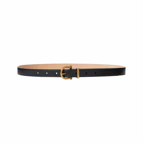 Polo Ralph Lauren Skinny Bælte Sort
