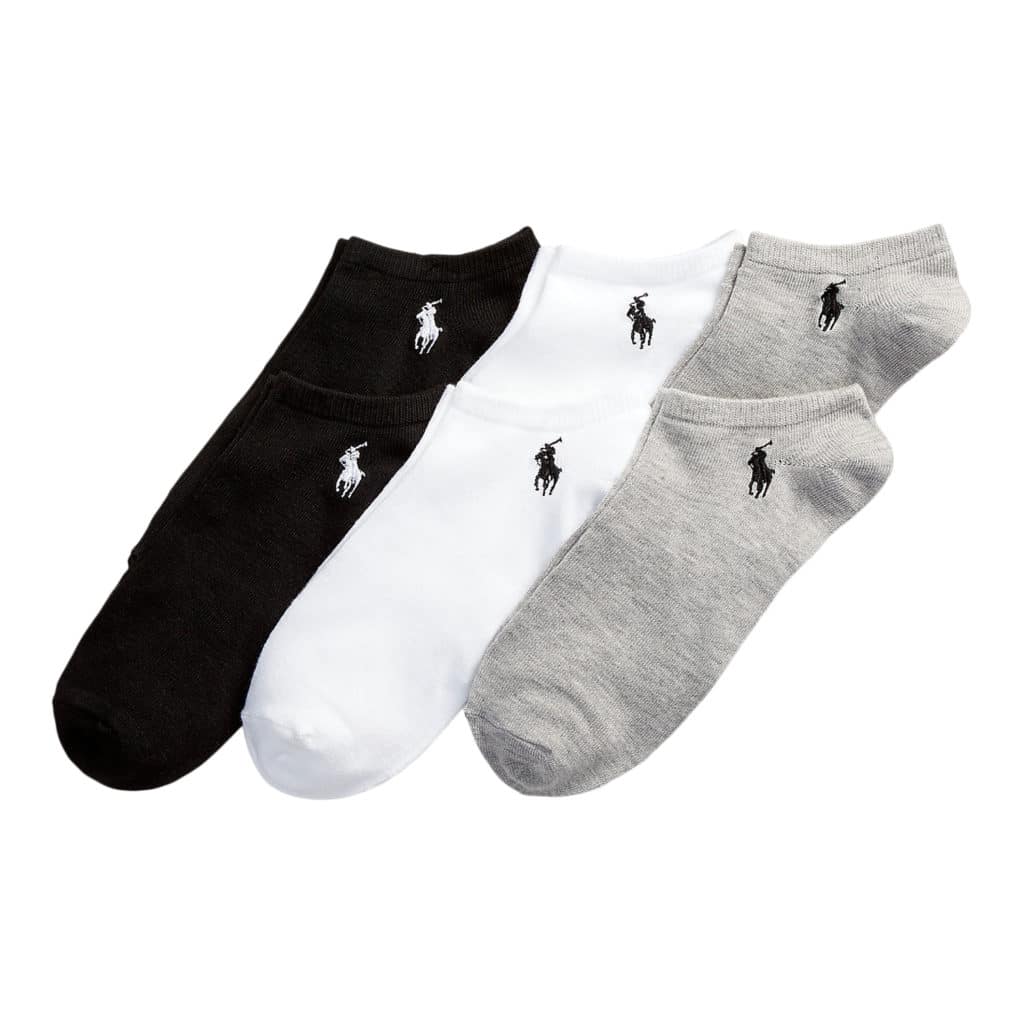 Polo Ralph Lauren Ultra low cut 6 pak Strømper
