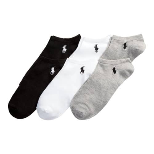 Polo Ralph Lauren Ultra low cut 6 pak Strømper