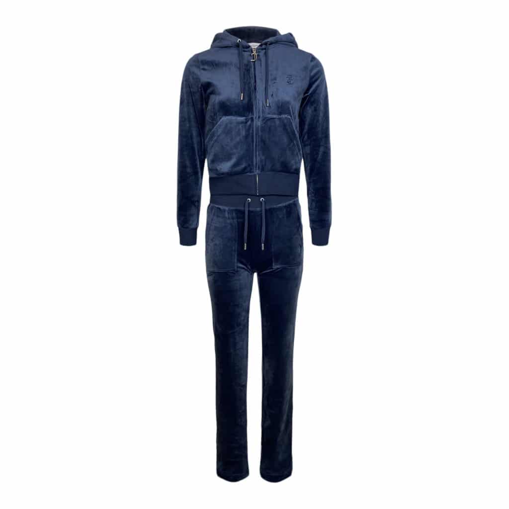 Juicy Couture Velour Hoodie Night Sky