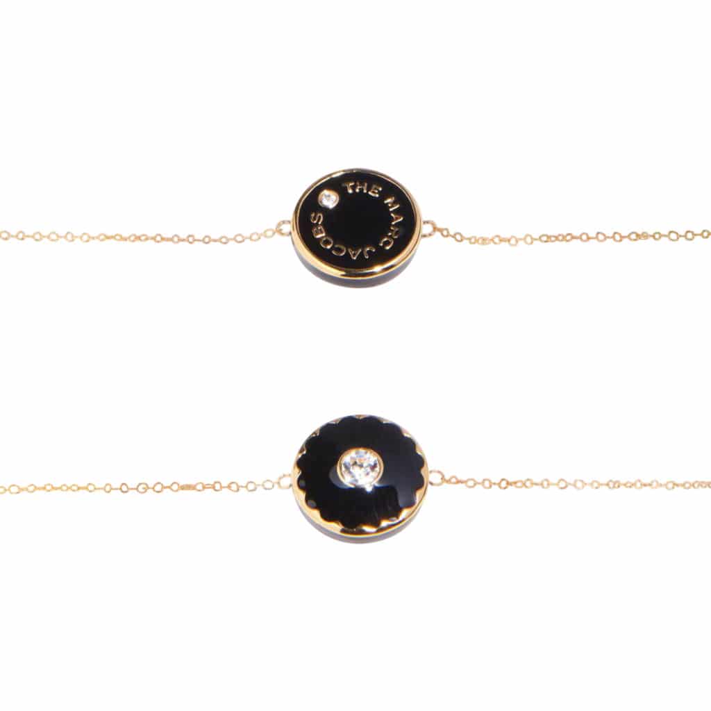 Marc Jacobs Medallion Bracelet Gold/Black - Image 4