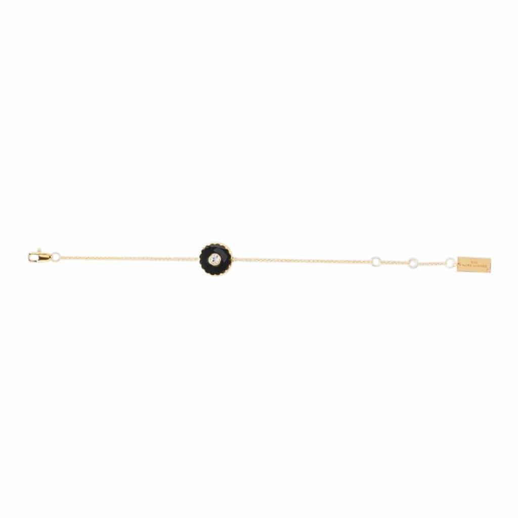 Marc Jacobs Medallion Bracelet Gold/Black - Image 3