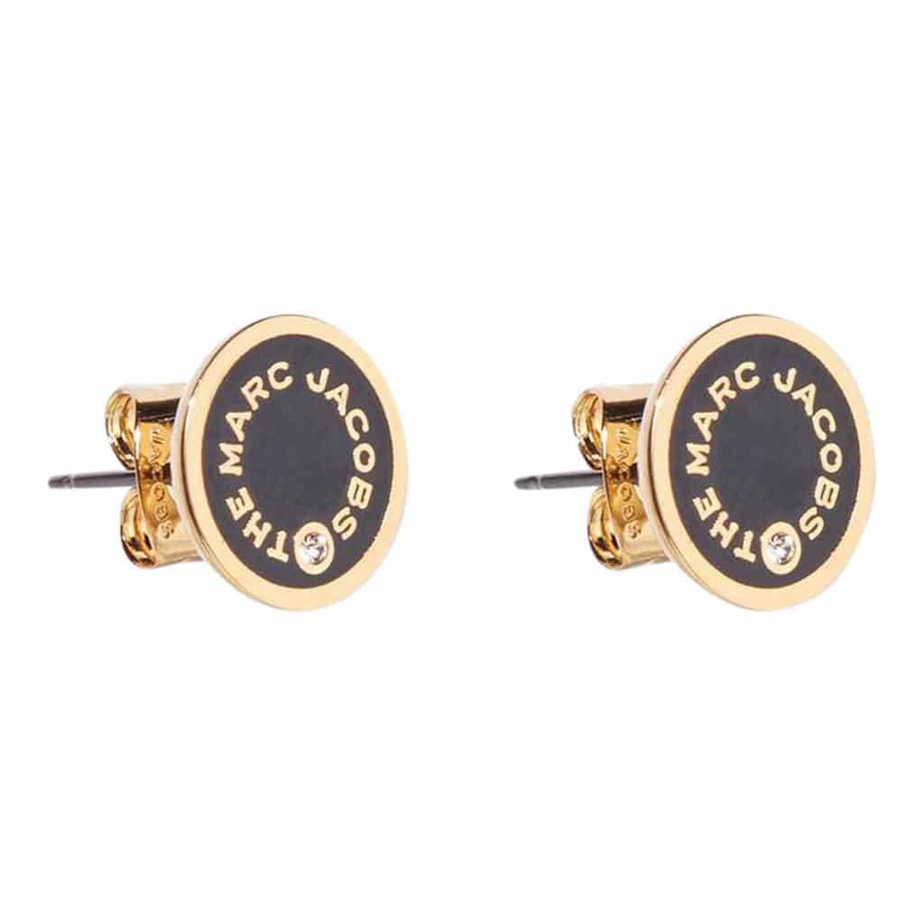 Marc Jacobs The Medallion Earrings Black