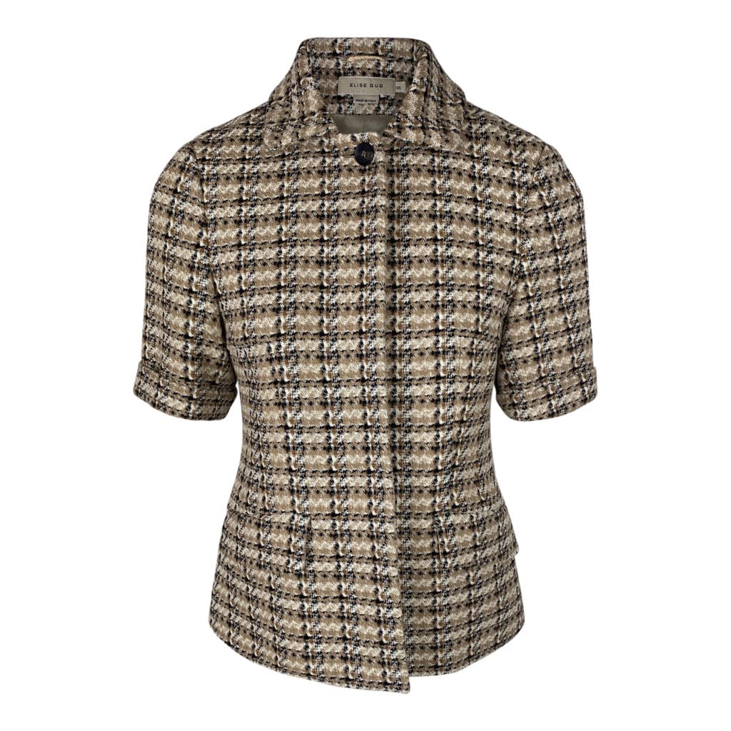 ELISE GUG Jakke Duster Check