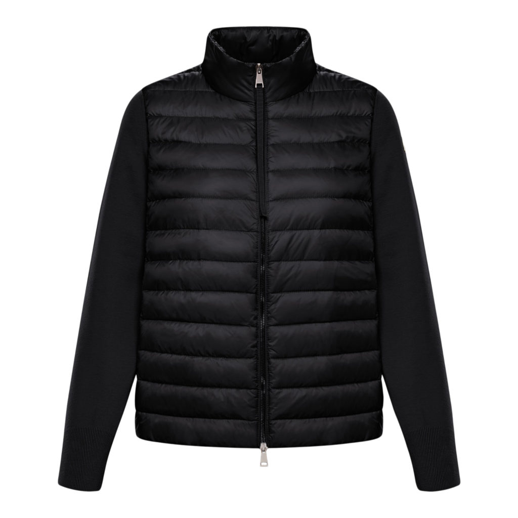 Moncler Black Long-sleeved Cardigan