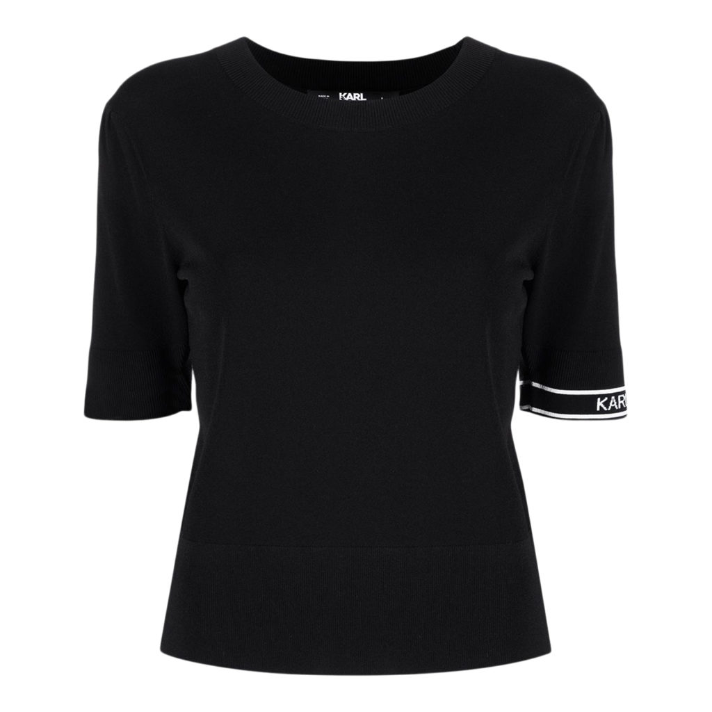 Karl Lagerfeld Sort Bluse