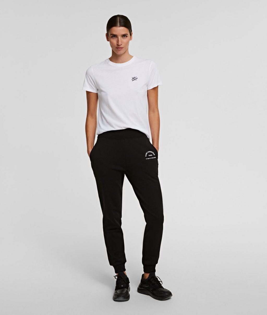 Karl Lagerfeld Joggingbukser med adresse Logo - Image 2