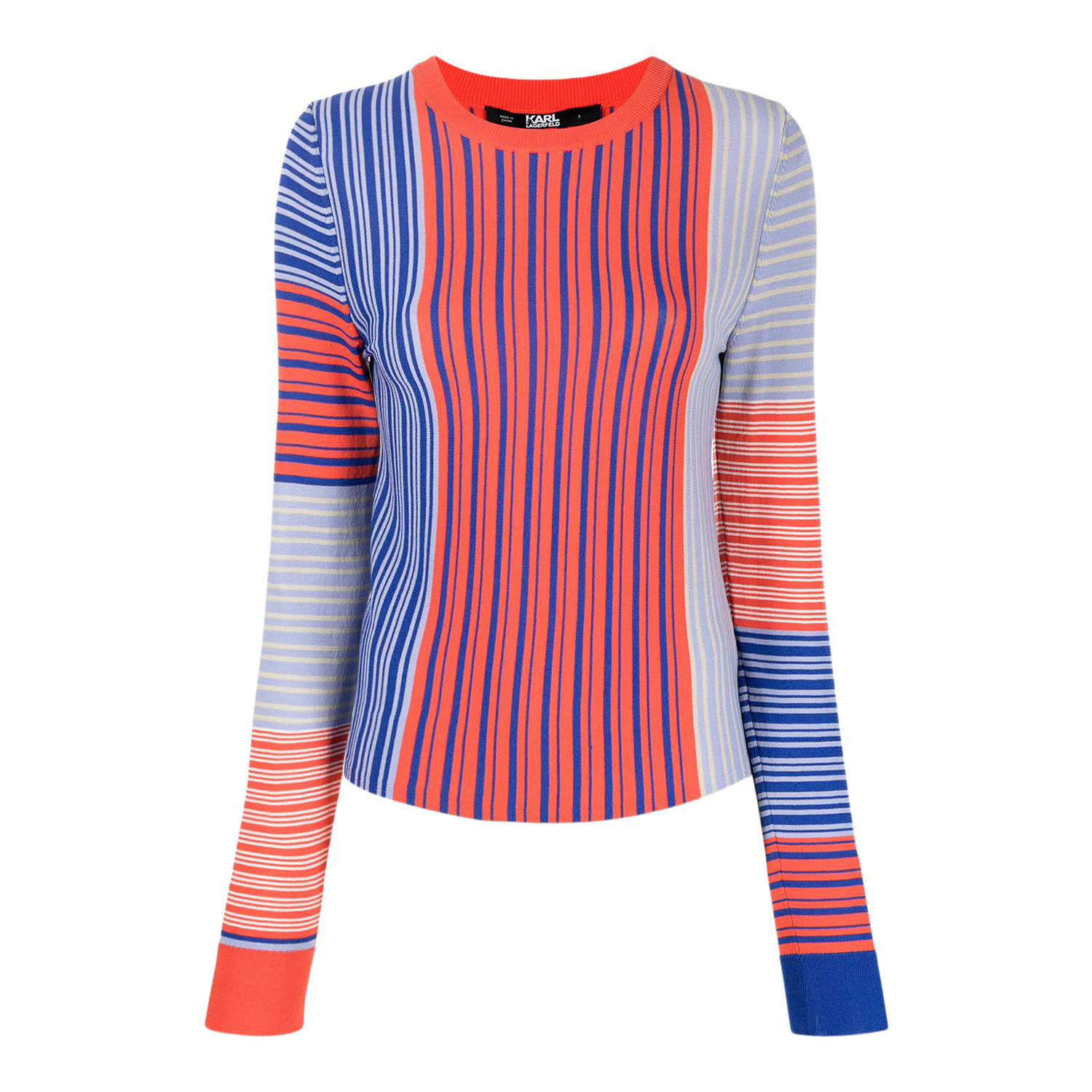 Karl Lagerfeld Striped Blouse - LAURA THOMSEN LUXURY