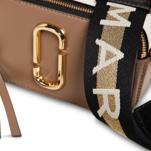 Marc Jacobs Snapshot French Grey Bag LAURA THOMSEN LUXURY