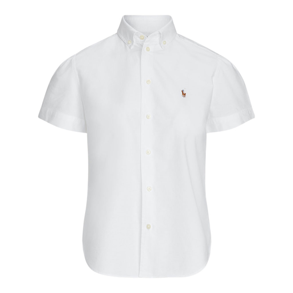 Polo Ralph Lauren hvid  Kortærmet Skjorte