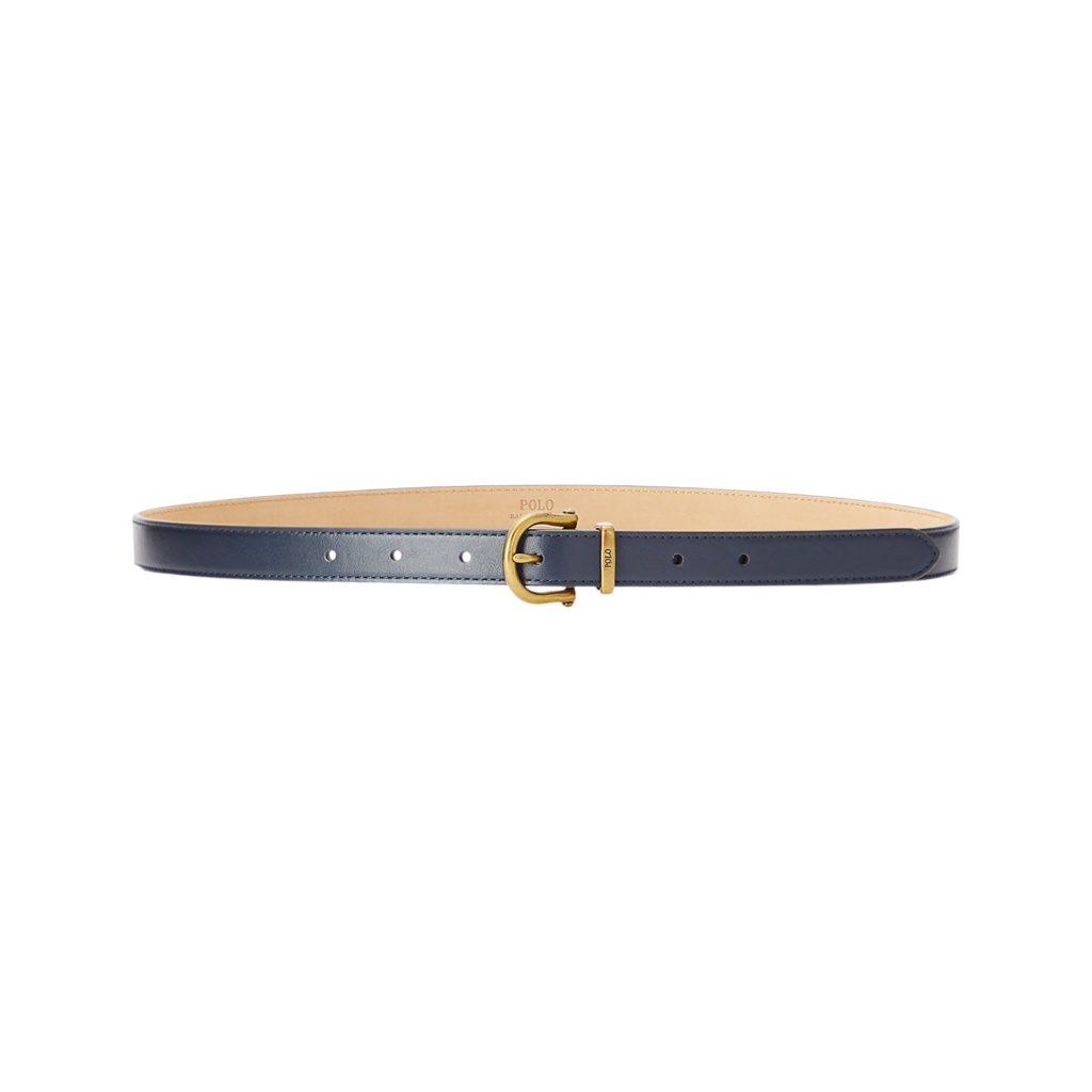 Polo Ralph Lauren Navy Skinny Belt