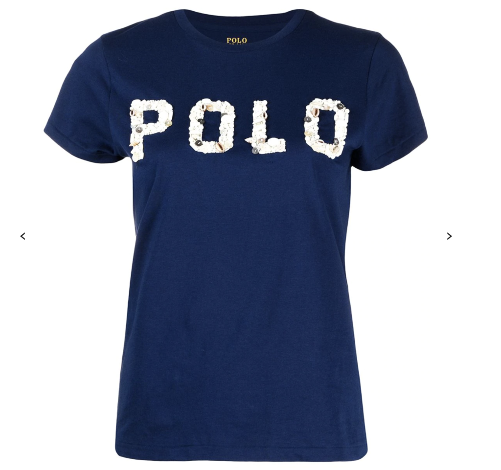 Polo Ralph Lauren Blue Sea Shell T-Shirt