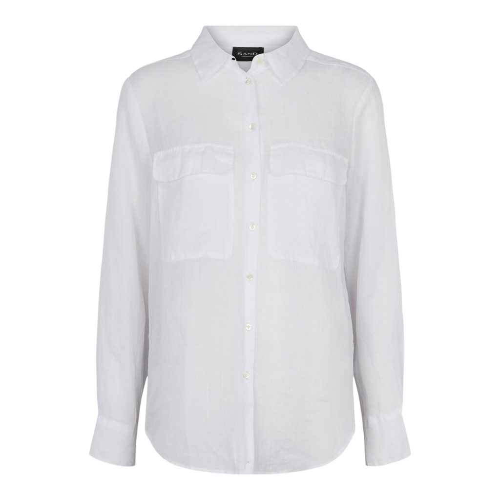 Sand Copenhagen Nami White Shirt