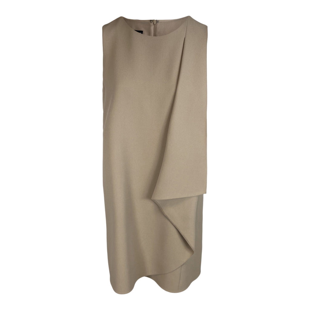 Emporio Armani Beige Klassisk Dress