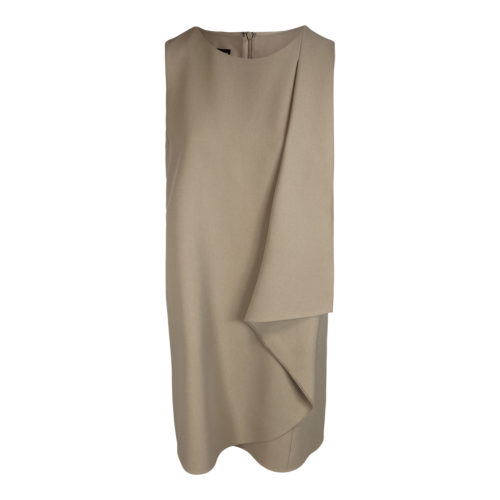 Emporio Armani Beige Klassisk Dress