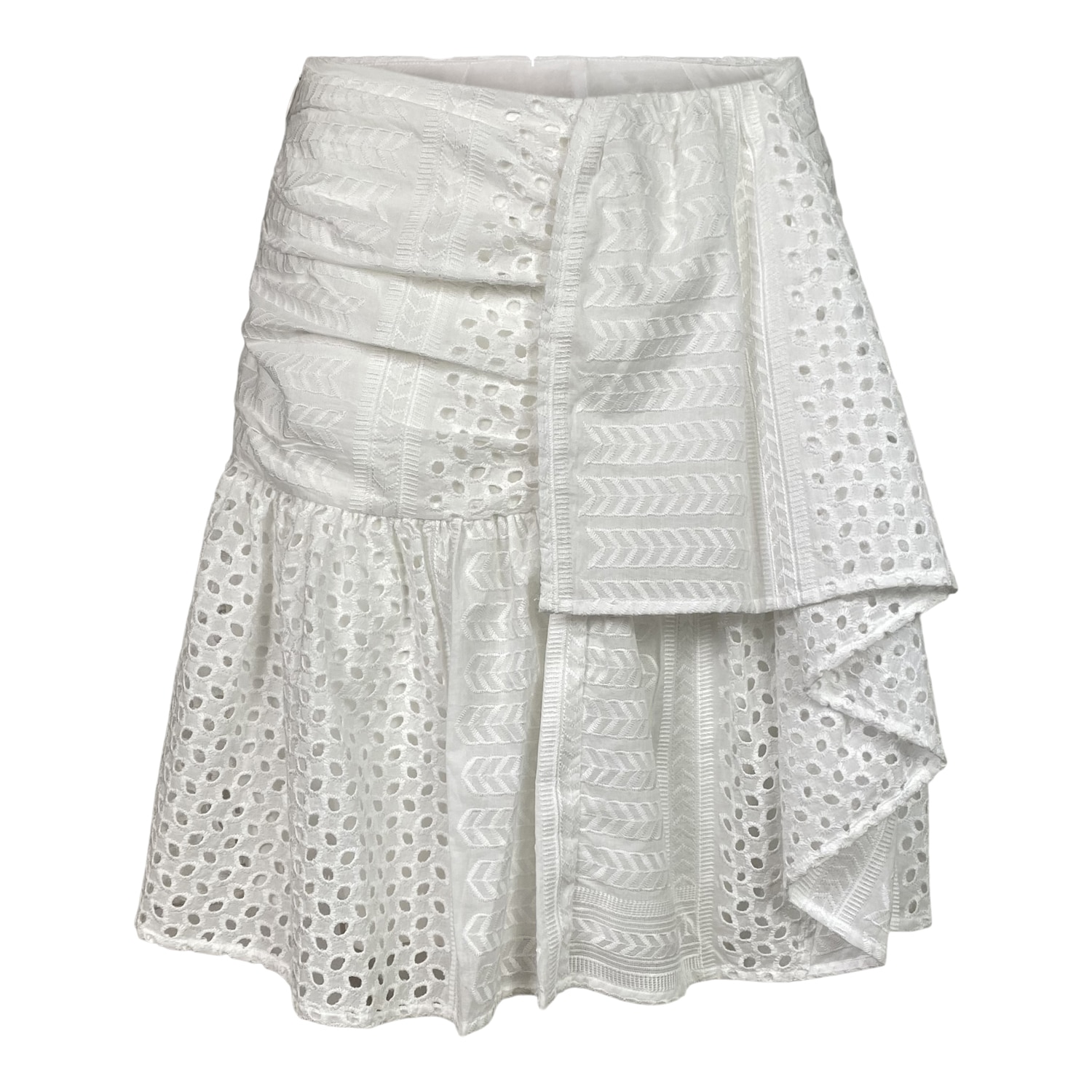 Lala Berlin Soley White Skirt - LAURA THOMSEN LUXURY