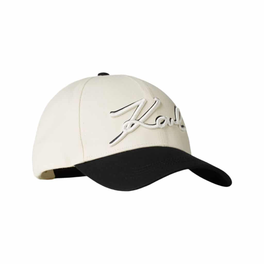 Karl Lagerfeld Signature Logo Kasket