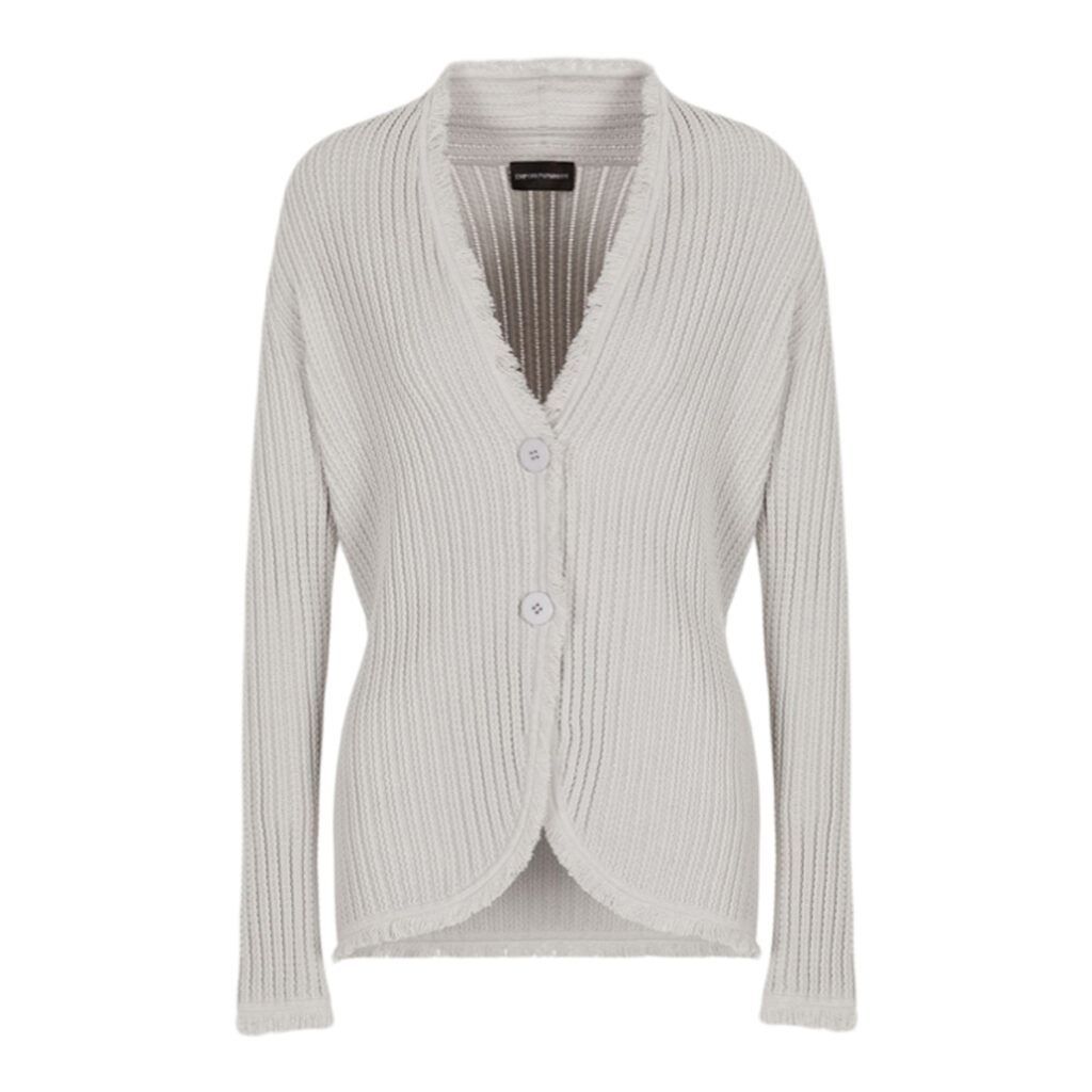 Emporio Armani Cardigan with frynser