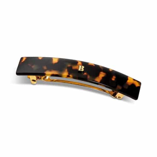 BALMAIN Barette Pour Cheveux Medium Tortoise Shell